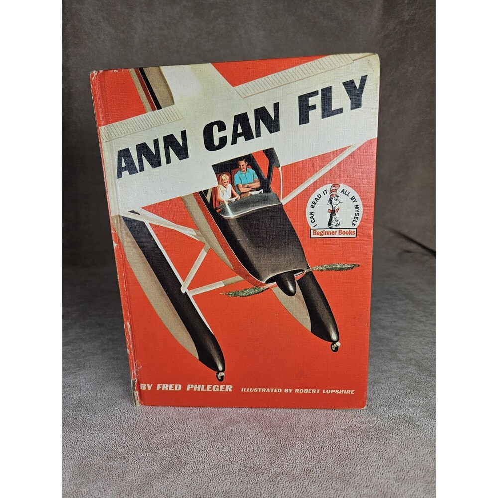 ANN CAN FLY by Fred Phleger A Beginner Book Book Club Edition  1959